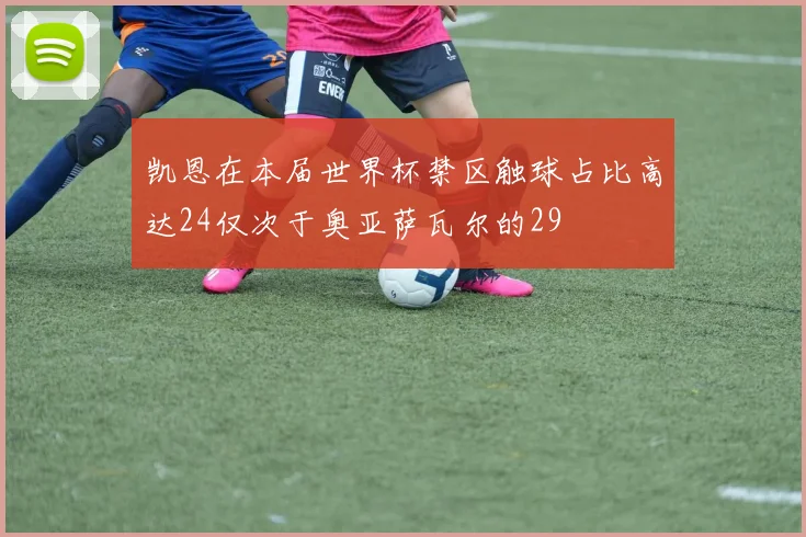凯恩在本届世界杯禁区触球占比高达24仅次于奥亚萨瓦尔的29